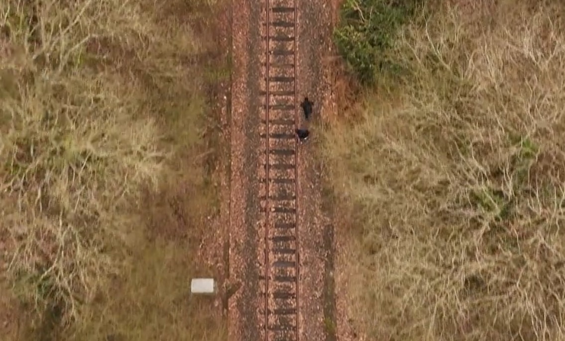 A trespass example on a disused railway 2