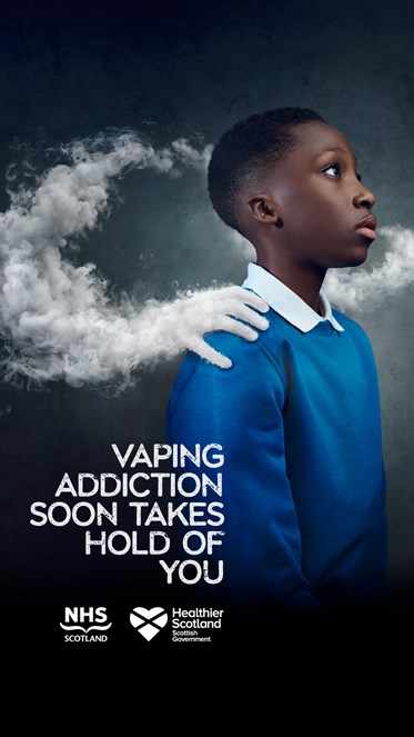 9x16 - Boy 1 - Messaging for Young People - Social Static - Vaping Addiction Campaign
