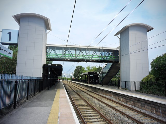 An artist's impression of the new lifts at Selly Oak station