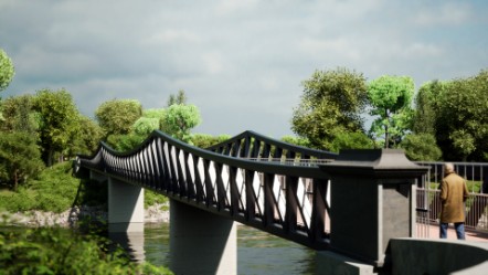 Preston Tram Bridge artists impression