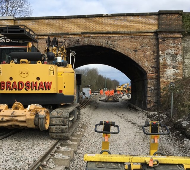 Network Rail has begun next phase of Midland Mainline Upgrade between Kettering and Corby