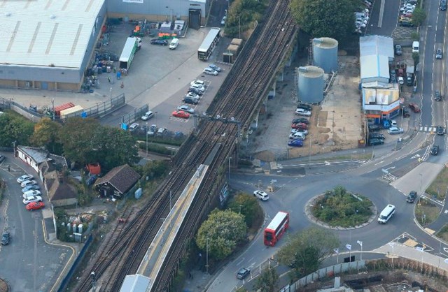 E is for Easter, eggs and engineering, as Network Rail gears up for improvement work in South East London and north Kent: Hythe Road Bridge