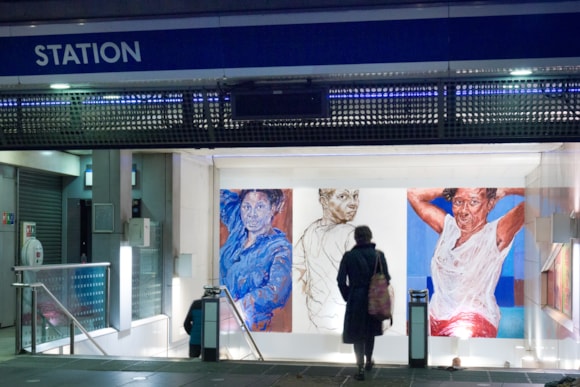 New mural by Turner Prize nominee Claudette Johnson launches at Brixton Tube station: Claudette-Johnson-2024 Angus-Mill-Photography