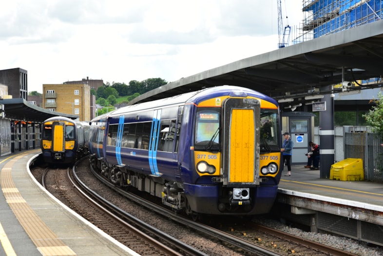 Southeastern’s fleet upgrade continues with the introduction of improved trains: Class 377 train pulls into Rochester station