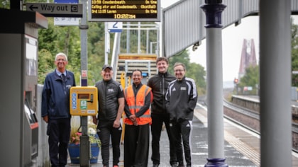 Siemens donates life-saving defibrillators to train stations in Scotland: Siemens donates life-saving defibrillators to train stations in Scotland