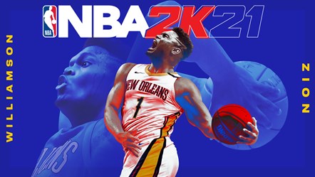 NBA 2K21 - NG Cover - Zion Williamson - Horizontal