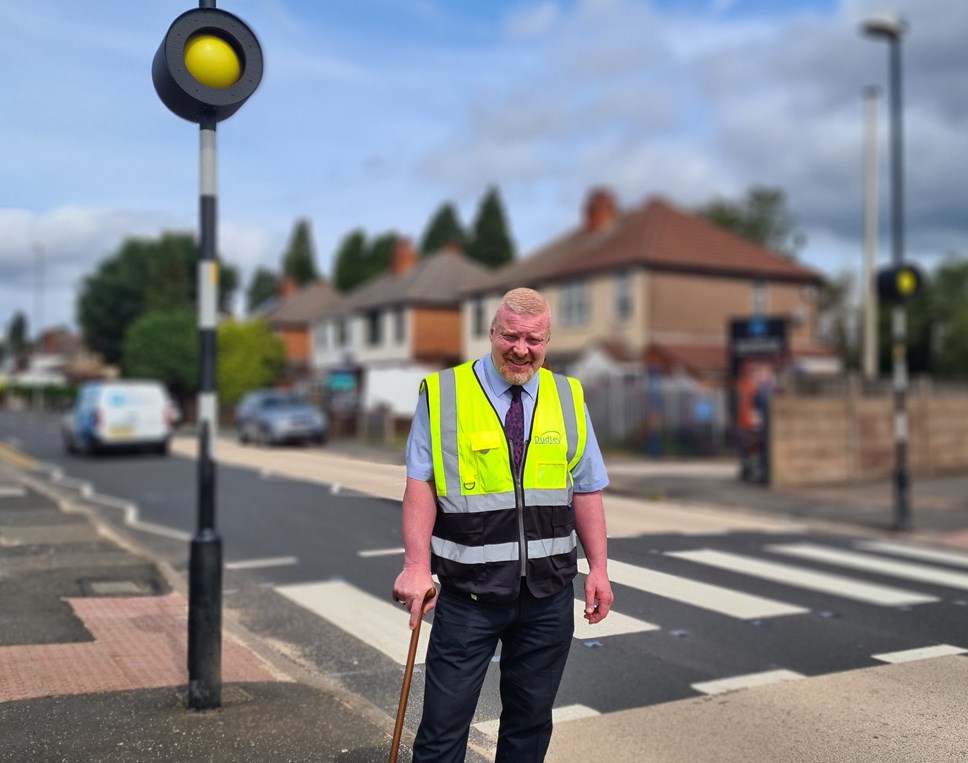 zebra crossing Wallbrook Primary School