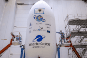 Working on the fairing for Vega-C flight VV27-2: Working on the fairing for Vega-C flight VV27-2