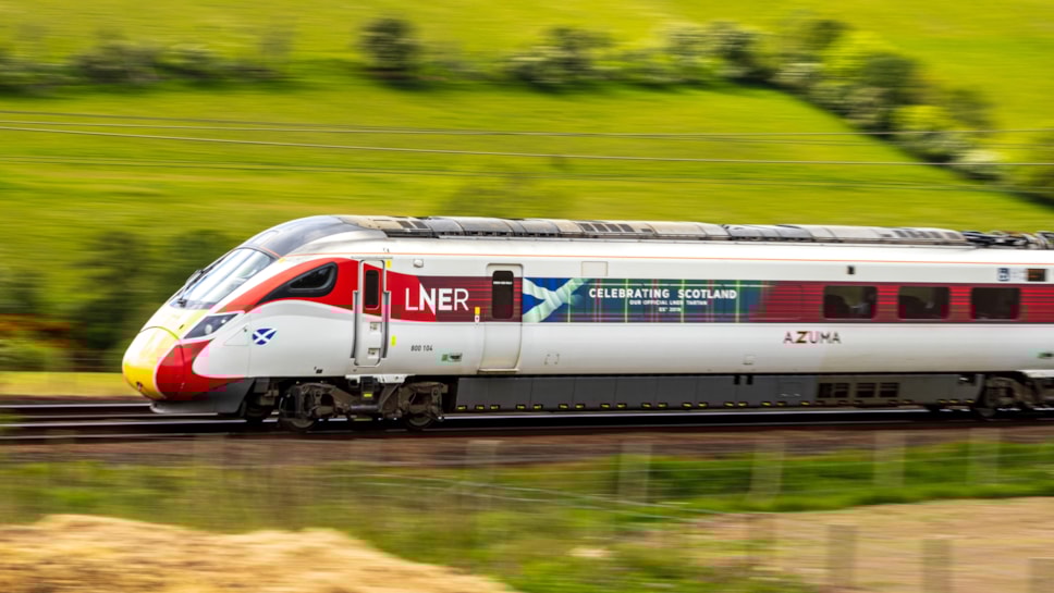 LNER Azuma Celebrating Scotland - Dan Wright