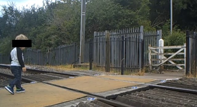 Two near misses in two weeks prompts level crossing safety push: Cotton Mill Lane 1