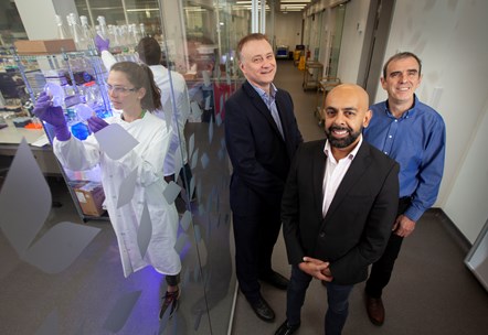 John McNicol from Kelvin Capital Jaymin Amin from ProFactor Pharma and Ian Fotheringham from Ingenza 3