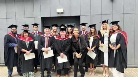 Teesside University graduates 2025