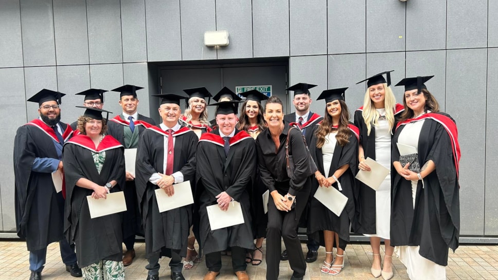 Teesside University graduates 2025