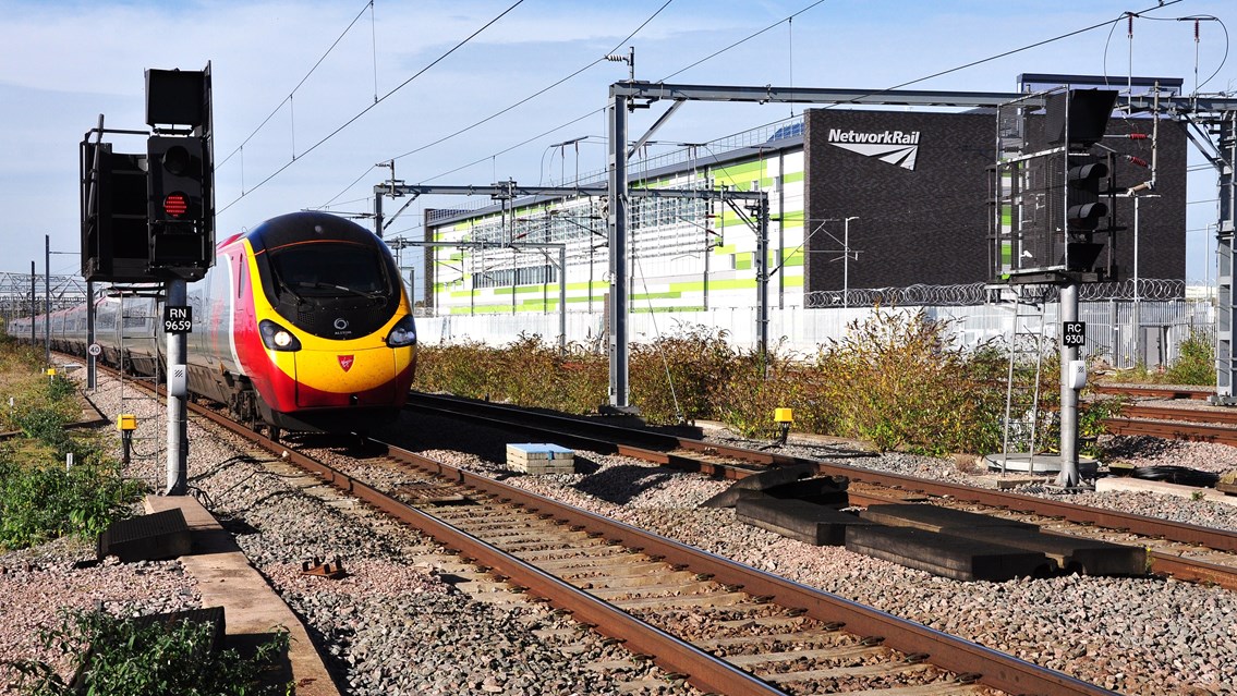 Rail operating centre officially opened in Rugby: Rugby ROC on the West Coast main line