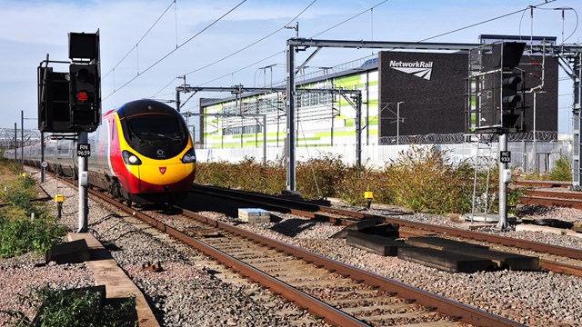 Rugby ROC on the West Coast main line