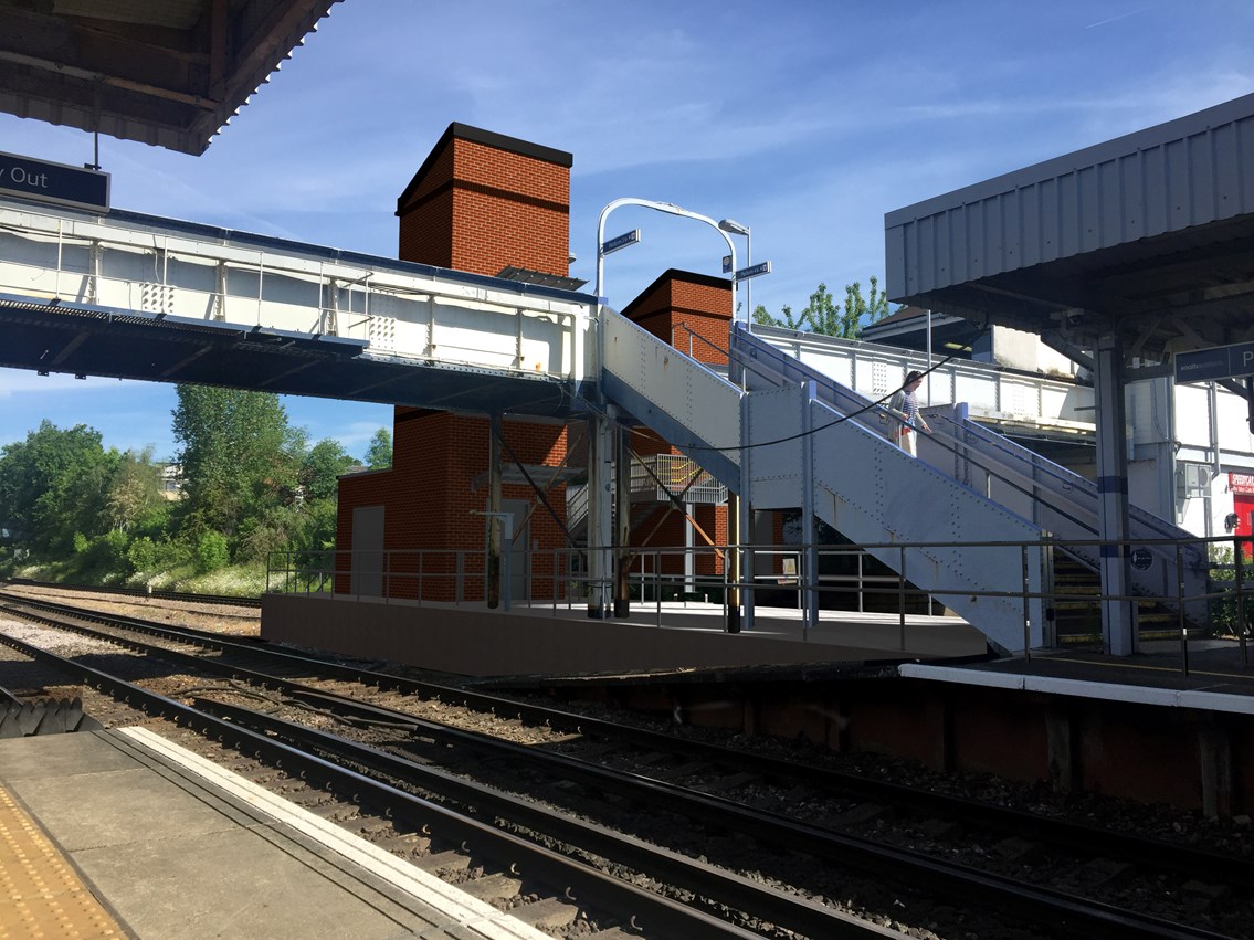 Petts Wood station in South East London about to get a lift – four in fact – to make the station fully accessible for the first time: Petts Wood Access for All-3