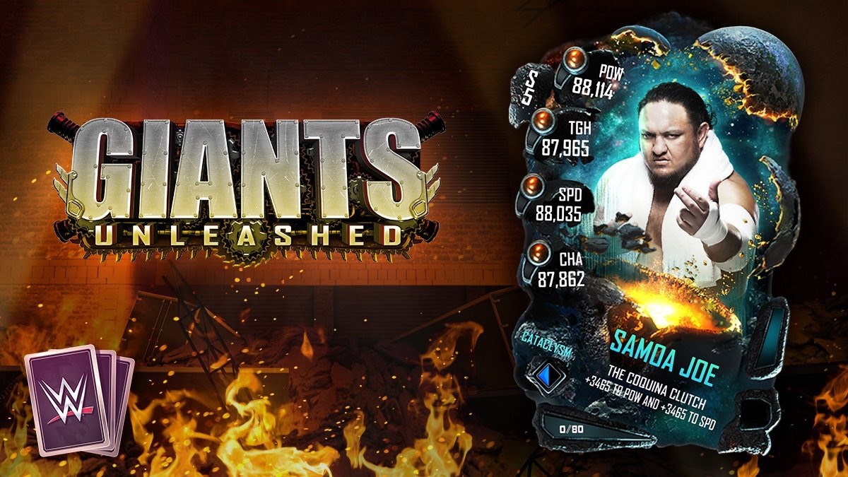 WWESC S5 Giants Unleashed Art