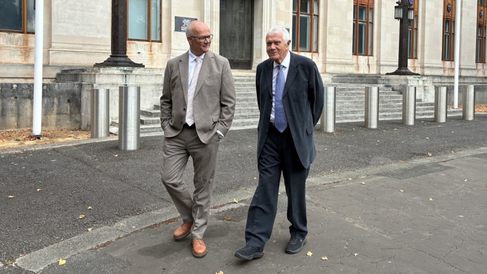 Deputy Minister for Transport Mark Hooper and Lord Burns meeting in Cardiff 17 August 2026