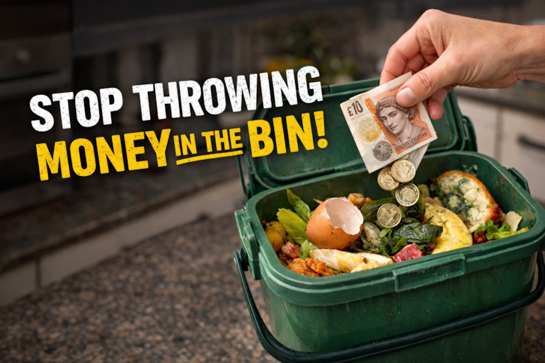 Stop throwing money in the bin