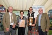 Pic 6 - Rural Affairs Secretary Mairi Gougeon presents the Dulverton Flagon to Ardachuple, Kyles of Bute © Julie Broadfoot -2: Pic 6 - Rural Affairs Secretary Mairi Gougeon presents the Dulverton Flagon to Ardachuple, Kyles of Bute © Julie Broadfoot -2