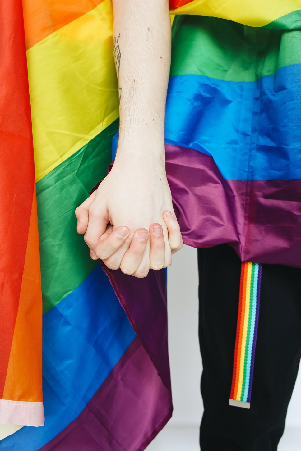 Pride - Couple Holding Hands