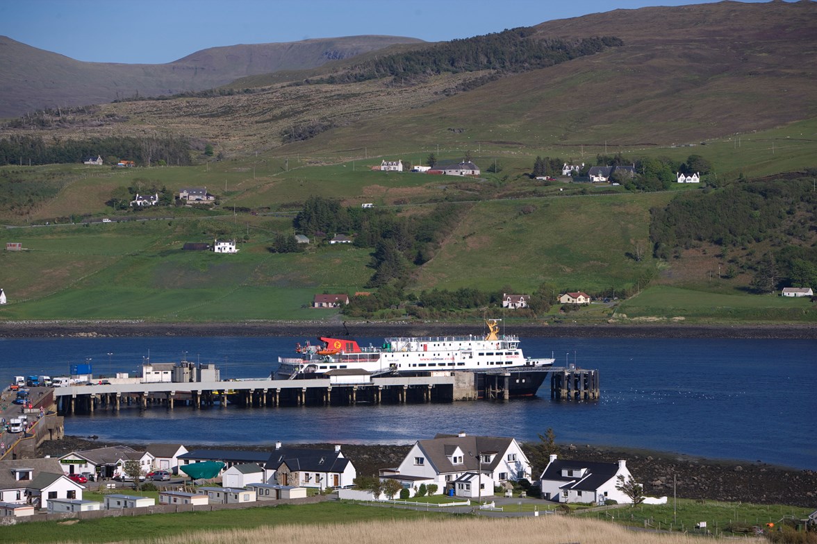 Uig pier