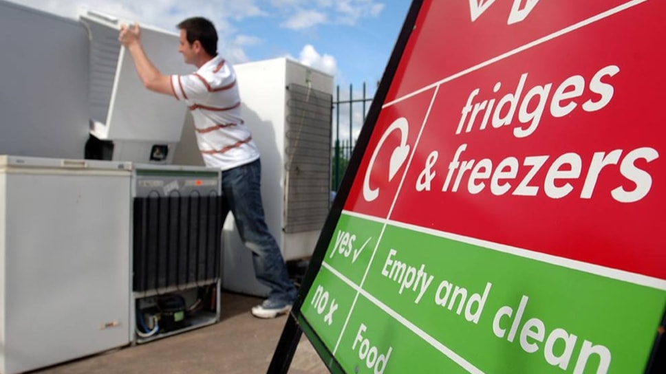 fridge and freezer recycling