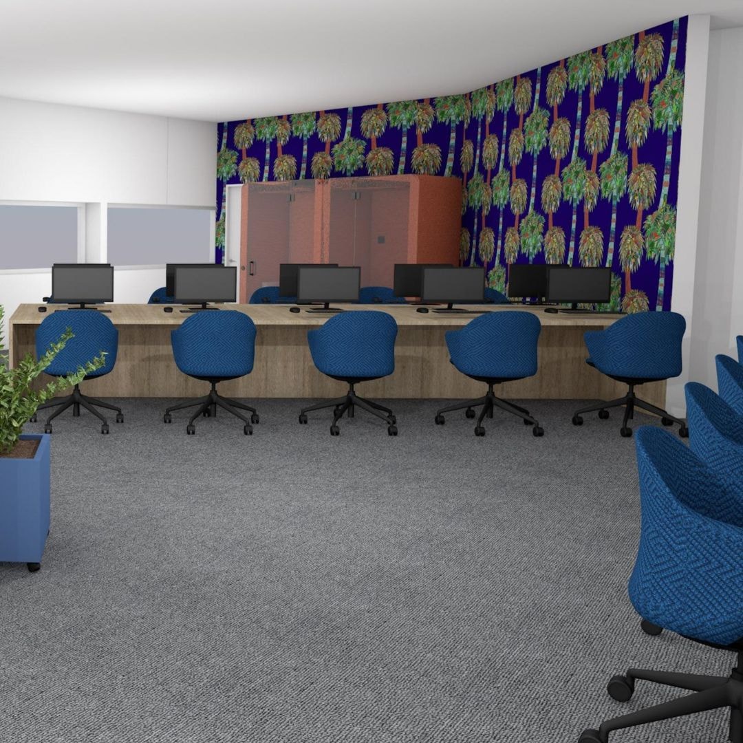 Hackney Central Library refurbishment - visualisation