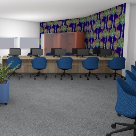 Hackney Central Library refurbishment - visualisation