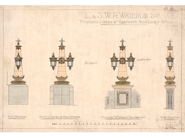London stations - archived drawings and plans (Waterloo): London stations - archived drawings and plans (Waterloo)