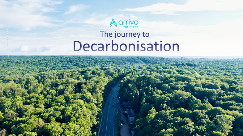 Arriva Blog: The journey to decarbonisation - creating sustainable total mobility.: Arriva Decarbonisation Title-Screen v01 (002)