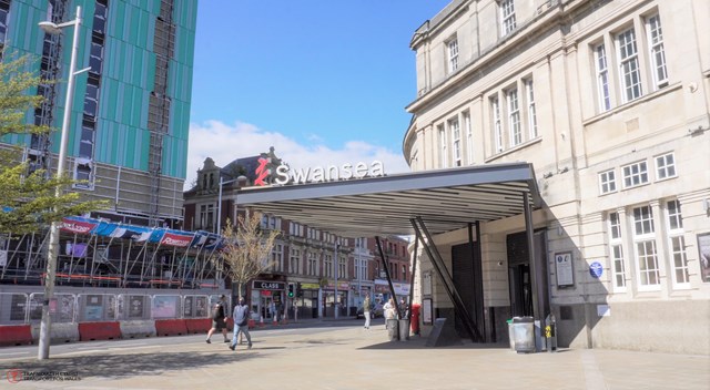 Swansea railway station sees biggest refurbishment in more than a decade: Swansea Station 2021