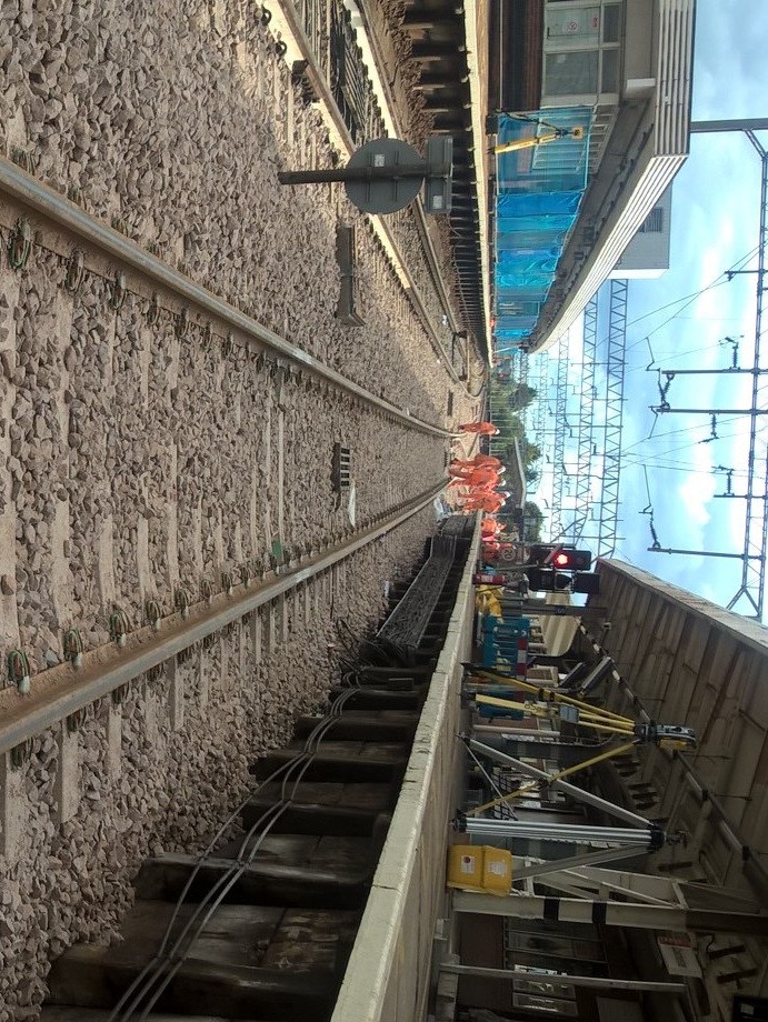 New Track and Switches And Crossings At Colchester