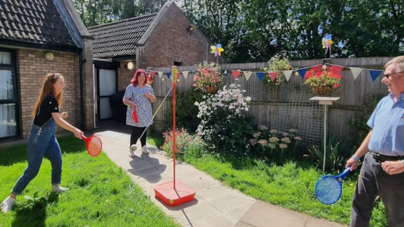 Hertfordshire County Council approves project to create 820 new supported living homes: IMAGE Pat Kevin and Rebecca swingball 230823 SB2