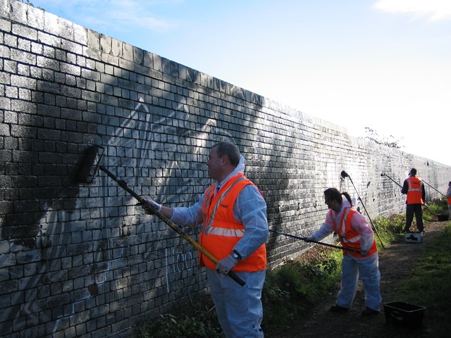 Bordesley Graffiti Clean Up: Bordesley Graffiti Clean Up