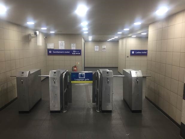 It won’t cost anything to spend a penny: Toilets are now free at London Liverpool Street: Liverpool Street station pic
