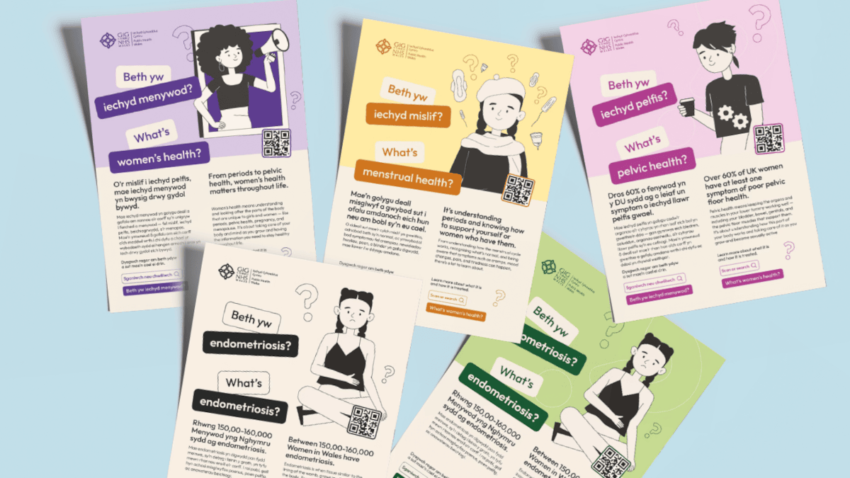 Womens health materials examples