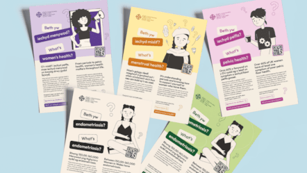 Womens health materials examples
