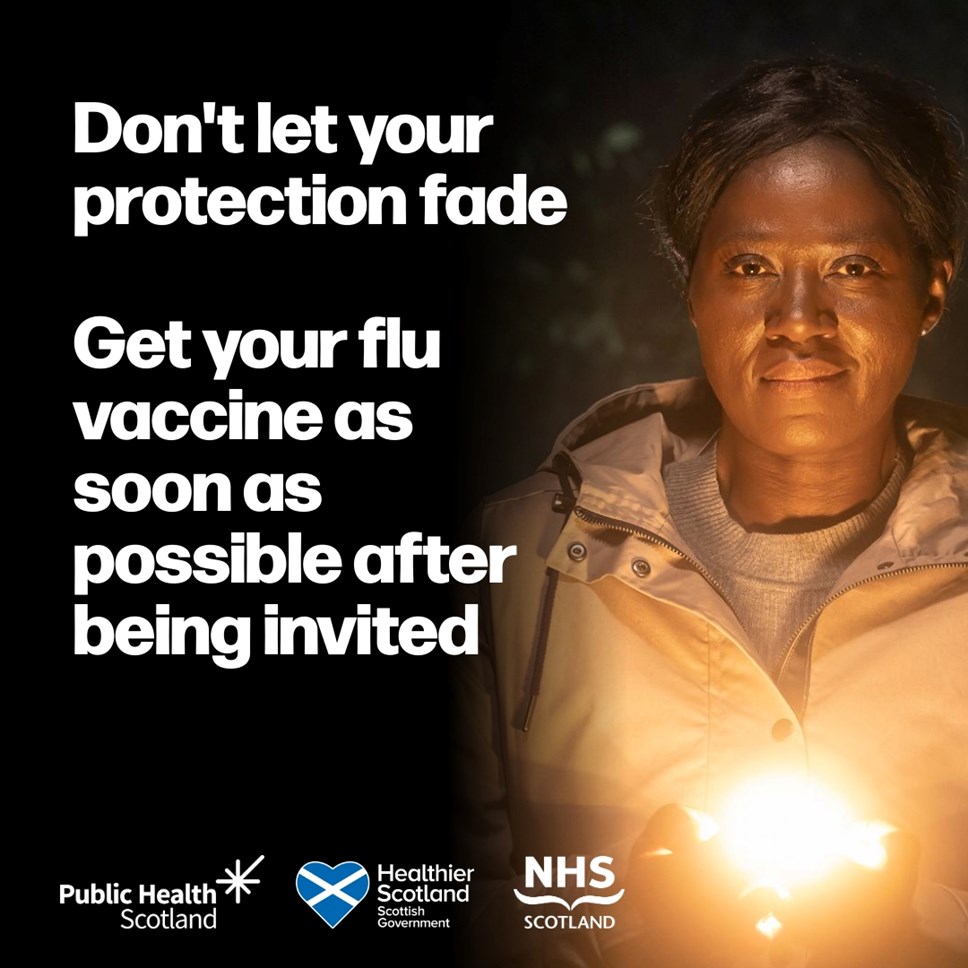 Social Static - Get Flu Vaccine ASAP - Don't Let Your Protection Fade - Aug 2023