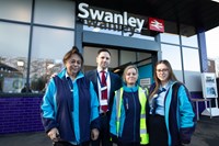 £5.5 million Swanley station upgrade unveiled as part of Southestern’s drive to win back customers: Swanley Se team - 22 Nov