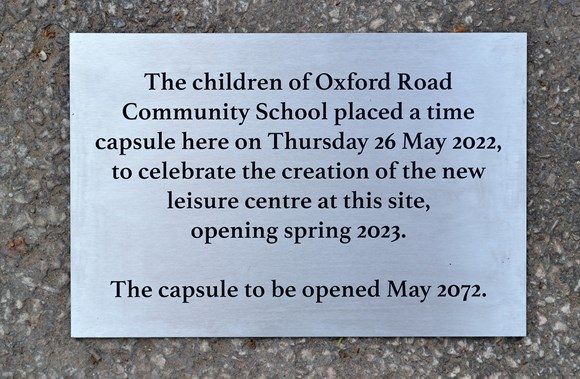 Time Capsule Plaque