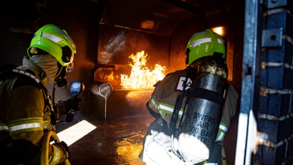 South Wales Fire and Rescue Service Urges Over-65s to Book a Free Home Fire Safety Check: AZ5C0697 cropped