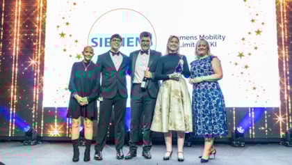 Major wins for Siemens Mobility at the Women in Rail Awards 2025: Siemens Mobility Social Value Award