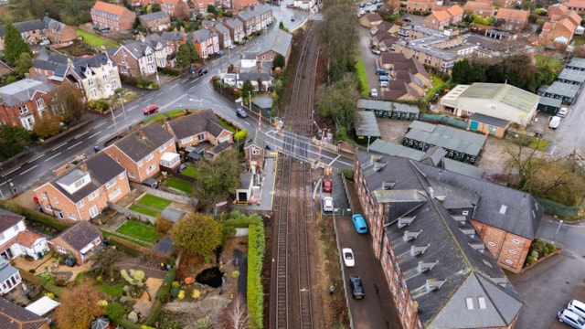 Vital upgrades next week at Driffield’s main level crossing: Driffield Skerne Road level crossing, Network Rail (1)