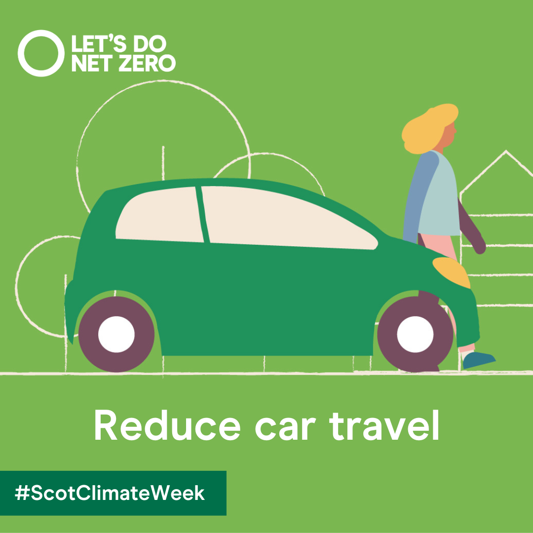 Social Asset - Reduce car travel - 1080x1080 - Climate Week