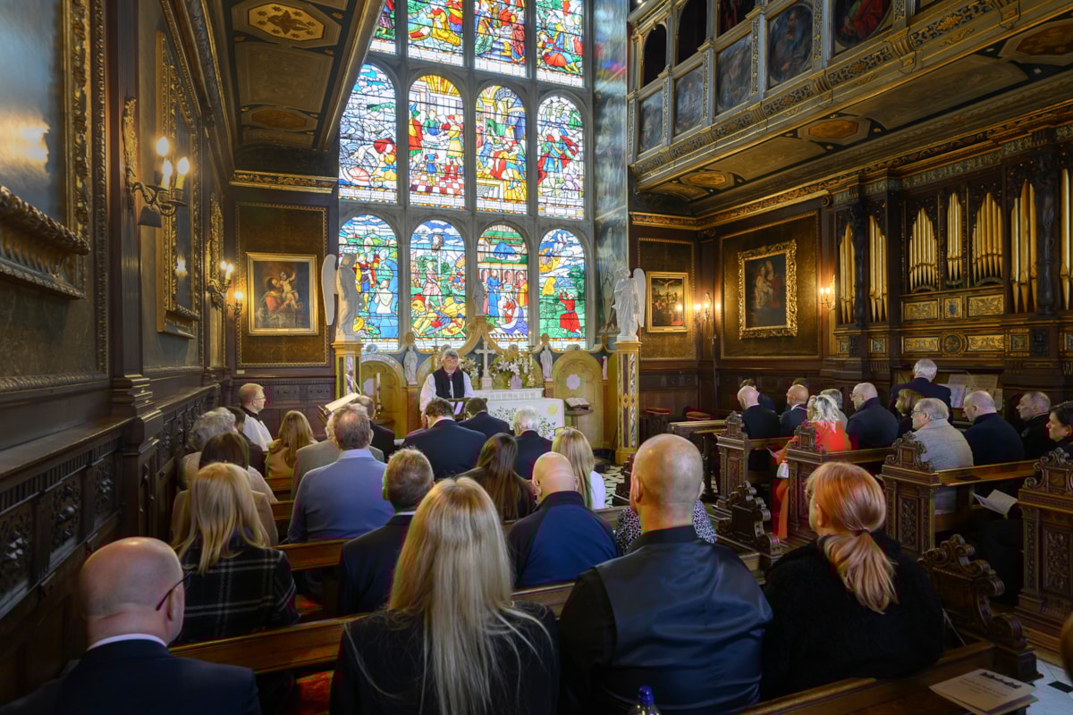 Bishop Rob Gillion speaks at the Hatfield Rail Crash Memorial Service, LNER