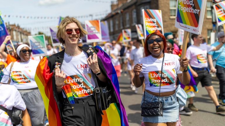 Train Operators Unite For York Pride
