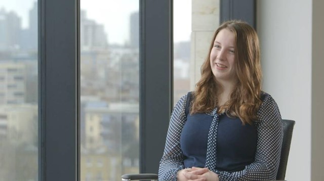 Joanna Hall trainee track designer on the Network Rail Star Track scheme