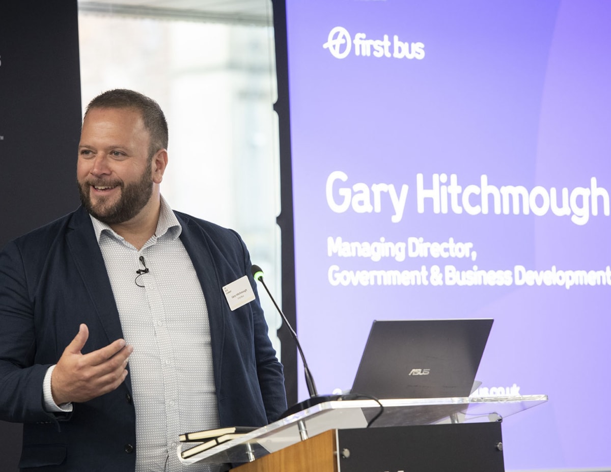 Gary Hitchmough speaking