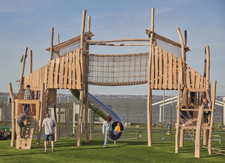 Outdoor Play Area at Allhallows